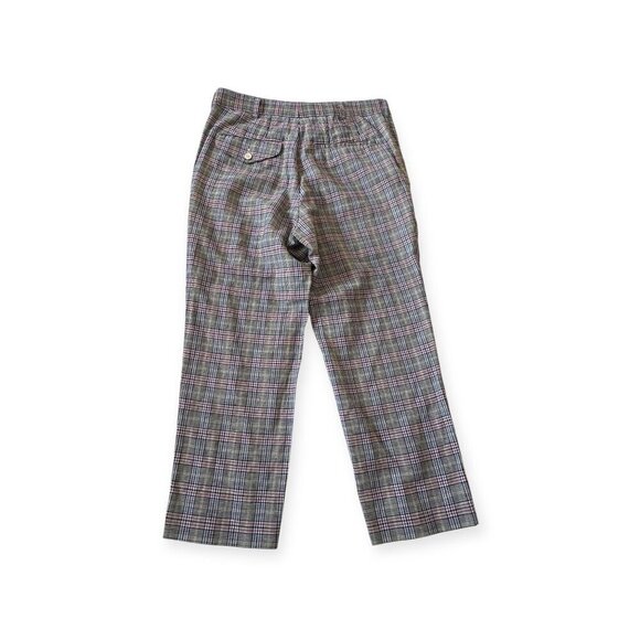 Comme des Garçons Homme Plus SS22 Plaid Pants - Wool Linen Glen Check Size M - Picture 5 of 14